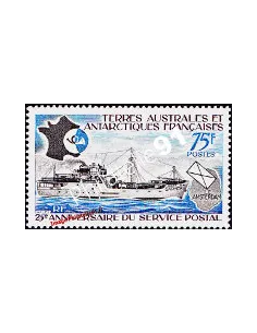 TAAF,n° 54, Collection timbres DOM TOM