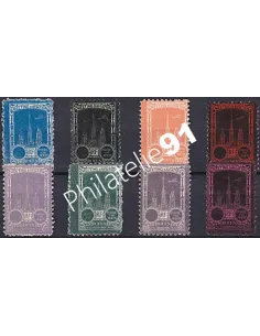 Lot de vignettes meeting aérien, Rouen, collection vignette France