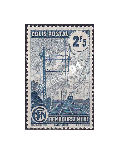 Colis Postaux n° 218A, Collection timbres France
