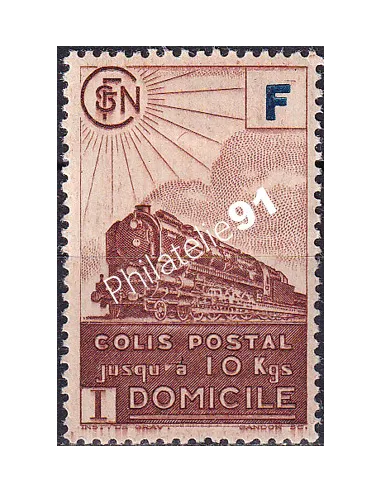 Colis Postaux n° 200, Collection timbres France