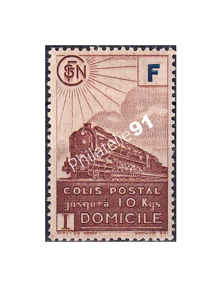 Colis Postaux n° 200, Collection timbres France