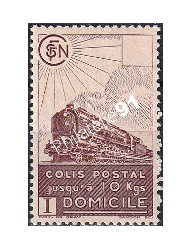 Colis Postaux n° 174, Collection timbres France