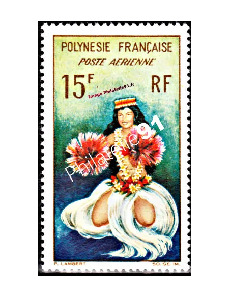 POLYNESIE - PA n°    7  * - Danseuse tahitienne