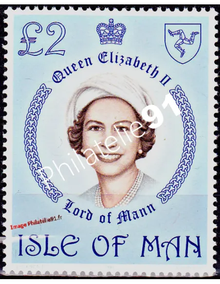 ILE DE MAN - n°  191 ** - Reine Elizabeth II