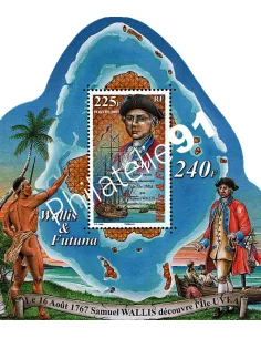 Bloc de Timbre de Wallis et Futuna n° 22, collection timbres Dom-Tom