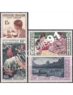 POLYNÉSIE, PA n° 1 à 4, collection timbres Dom Tom