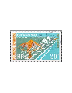 POLYNÉSIE, PA n° 50 oblitéré, collection timbres Dom Tom