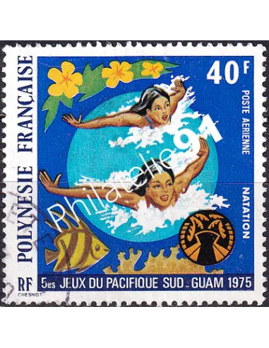 POLYNÉSIE, PA n° 95 oblitéré, collection timbres Dom Tom