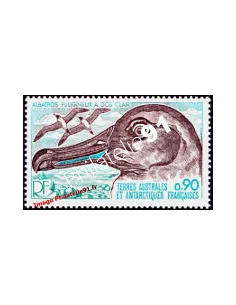 Timbre des TAAF n° 72,Faune, Albatros, timbres des Dom-Tom
