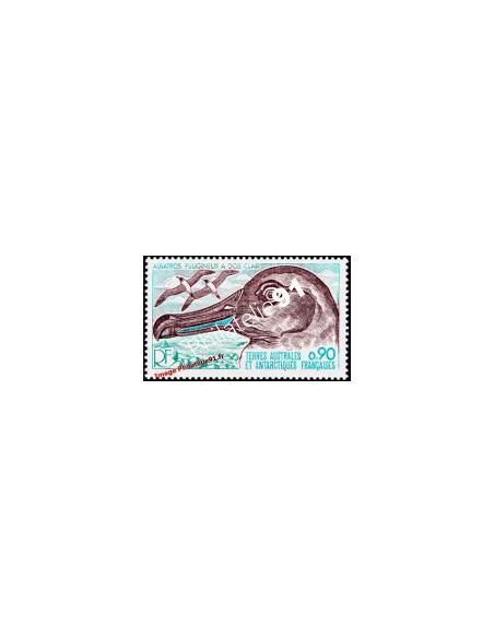 Timbre des TAAF n° 72,Faune, Albatros, timbres des Dom-Tom