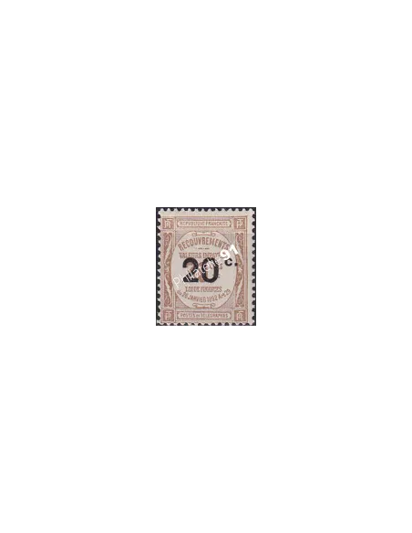 Timbre-Taxe n° 49 charnière, collection timbres France