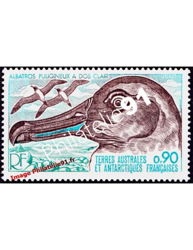 Timbre des TAAF n° 72,Faune, Albatros, timbres des Dom-Tom