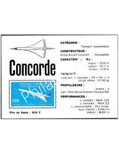 Cameroun, bloc-Feuillet n° 9, Concorde, collection timbres Colonies