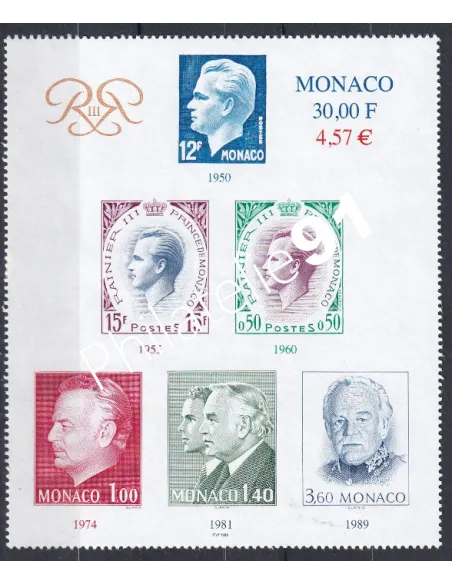 n° 2209  - Prince Rainier III - Timbres Monaco