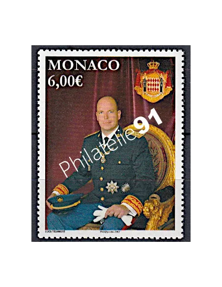 MONACO n° 2560 Portrait du Prince de Monaco, timbres Monaco