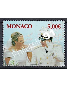MONACO n° 2805 Portrait du couple princier