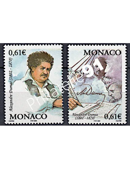 Timbres découpés de la paire 2363/2364