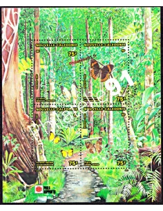 NOUVELLE CALEDONIE BF n° 11, Papillons, collection timbres Dom Tom