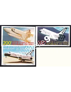 MALI - PA n°  429 à 431 ** non dentelés - Navette spatiale