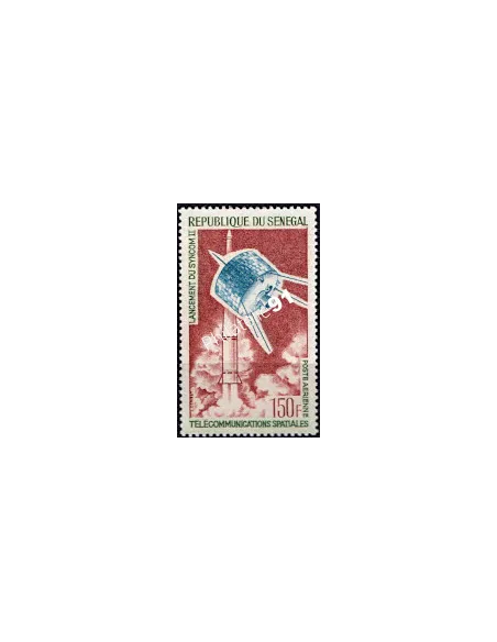 Sénégal - PA n°   45 ** - Télécommunications spatiales