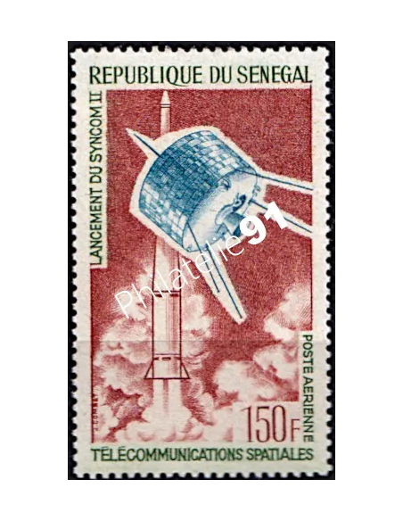 Sénégal - PA n°   45 ** - Télécommunications spatiales