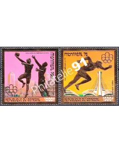 Sénégal - PA n°  154 et 155 ** - Jeux Olympiques d'été à Montréal