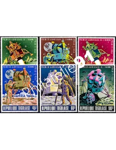 Togo - n°  606 à 609 et PA 109-110 ** - L'Homme sur la Lune