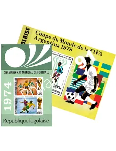Togo - BF n°   74 et BF n° 118 ** - Coupe du monde de football