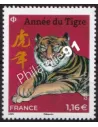 n° 5548 ** - Année lunaire chinoise du Tigre - timbre Grand Format à 1,16 € issu de la Feuille 5548
