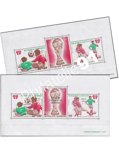 GABON - BF n°   30 et 31 ** - Coupe du monde de football