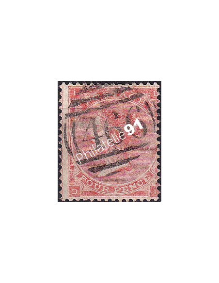 Grande-Bretagne, n° 25 oblitéré, collection timbre Europe