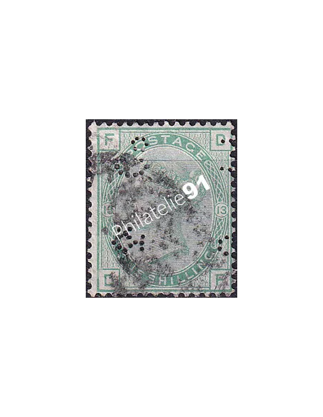 Grande-Bretagne, n° 53 oblitéré, Perforé, collection timbre Europe
