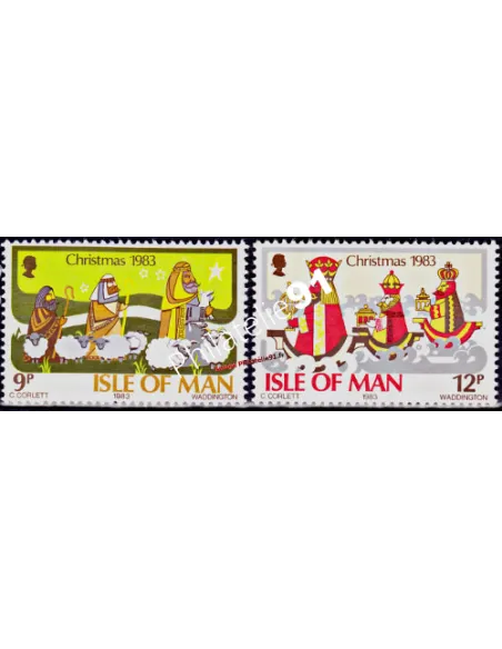 ILE DE MAN - n° 239 à 240 - NOEL