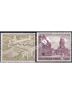 BERLIN, n° 43 et 44 charnière, collection timbres Allemagne