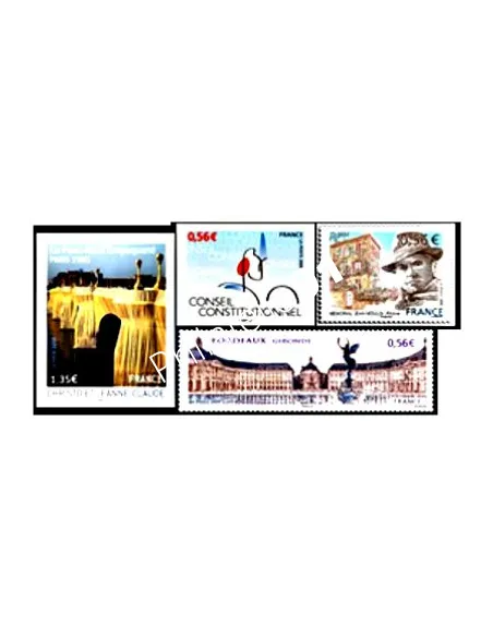 ADH. n° 337 à 340 (timbres d'entreprise)