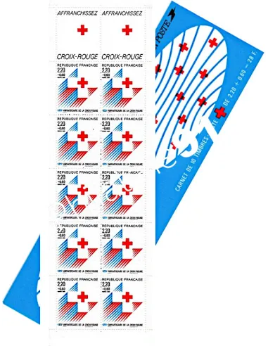 Carnet n° 2037 - année 1988 - Croix rouge