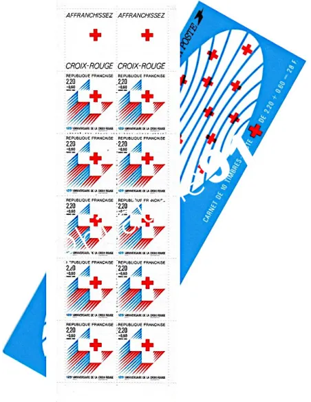 Carnet n° 2037 - année 1988 - Croix rouge