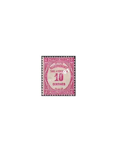 Timbre-Taxe n° 56 charnière,collection timbres France