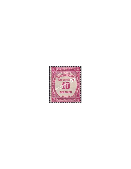 Timbre-Taxe n° 56 charnière,collection timbres France