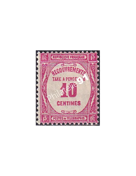 Timbre-Taxe n° 56 charnière,collection timbres France