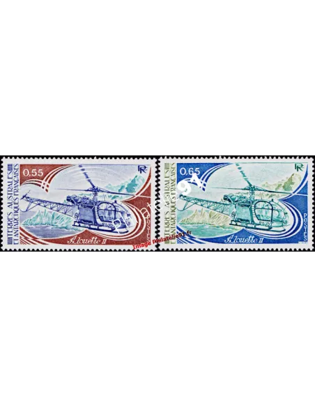 TAAF,n° 92 à 93, Collection timbres Dom-Tom