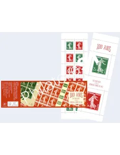 n° 5607  à 5610 (BC 1530) - Carnet 100 ans du coin daté et de la Semeuse camée de 1922