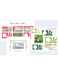 Tous Pays, Lot de 3 Blocs-Feuillet, collection timbres Thématiques