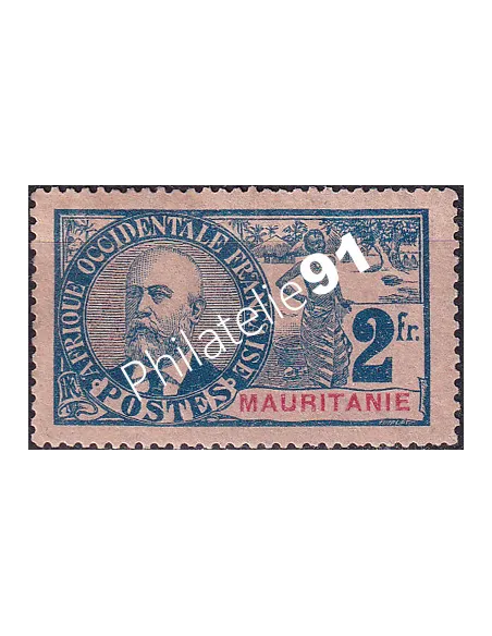 Mauritanie, n° 15 charnière, Gomme Tropicale, Colonies françaises