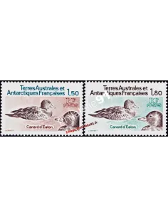 timbres des TAAF n° 97 et 98, timbres des Dom Tom