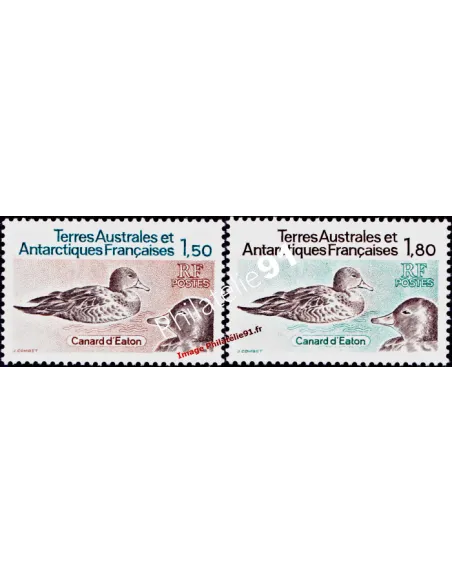 timbres des TAAF n° 97 et 98, timbres des Dom Tom