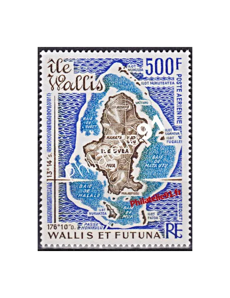 Timbre neuf de WALLIS ET FUTUNA - PA n° 81.Cartes de wallis et Futuna.