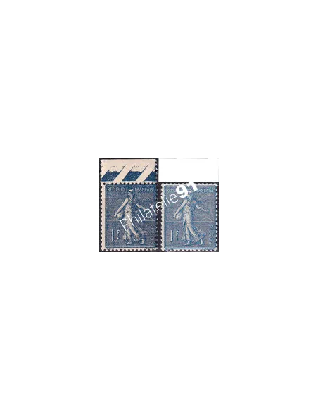 Variété sur timbre n° 205a, collection timbres France
