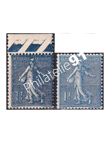 Variété sur timbre n° 205a, collection timbres France