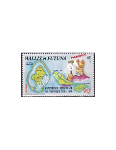 Timbre de WALLIS ET FUTUNA n° PA 163, timbres des Dom-Tom